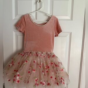 Only Little Once Pearly Tutu in Blush Size 8